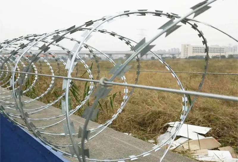 Razor Blade Barbed Wire